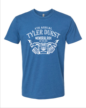 Load image into Gallery viewer, Tyler Durst Memorial Ride - Next Level Unisex CVC Tee