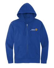 Load image into Gallery viewer, Rotary Club of Waynesburg - District VIT Fleece Full-Zip Hoodie