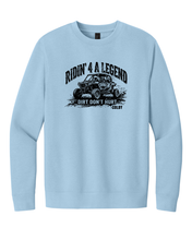 Load image into Gallery viewer, Ridin' 4 A Legend - District V.I.T.Fleece Crew