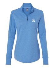 Load image into Gallery viewer, GCCC - Adidas Women's 3-Stripes Quarter-Zip Sweater Pullover