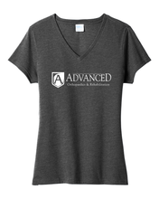 Load image into Gallery viewer, Advanced Orthopaedics - Port & Company Ladies Fan Favorite Blend V-Neck Tee *Softstyle*