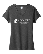Load image into Gallery viewer, Advanced Surgical - Port & Company Ladies Fan Favorite Blend V-Neck Tee *Softstyle*