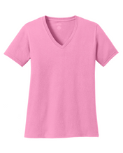 Load image into Gallery viewer, Advanced Orthopaedics - Port & Company Ladies Core Cotton V-Neck Tee