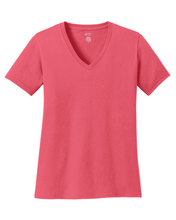 Load image into Gallery viewer, Advanced Orthopaedics - Port & Company Ladies Core Cotton V-Neck Tee