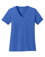 Load image into Gallery viewer, Advanced Orthopaedics - Port & Company Ladies Core Cotton V-Neck Tee