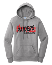 Load image into Gallery viewer, WJLFA Cheer - Port & Company Ladies Core Fleece Hooded Sweatshirt