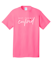 Load image into Gallery viewer, Not Today Cupid - Port & Company Core Cotton T-Shirt