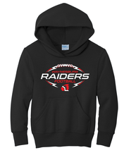 Load image into Gallery viewer, WJLFA Football - Port & Company Youth Core Fleece Hooded Sweatshirt
