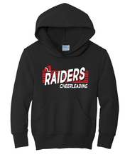 Load image into Gallery viewer, WJLFA Cheer - Port & Company Youth Core Fleece Hooded Sweatshirt
