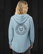 Load image into Gallery viewer, Foxwood Custom Designs - Womens California Wave Wash Hoodie