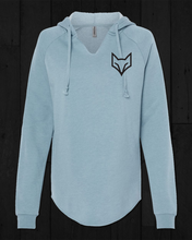 Load image into Gallery viewer, Foxwood Custom Designs - Womens California Wave Wash Hoodie