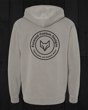 Load image into Gallery viewer, Foxwood Custom Designs - Independent Trading Co. Unisex Midweight Pigment Dyed Hooded Pullover