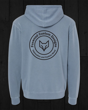 Load image into Gallery viewer, Foxwood Custom Designs - Independent Trading Co. Unisex Midweight Pigment Dyed Hooded Pullover