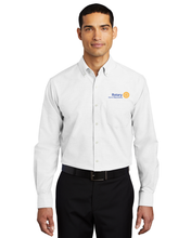 Load image into Gallery viewer, Rotary Club of Waynesburg - Port Authority SuperPro Oxford Shirt