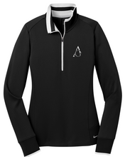 Load image into Gallery viewer, Albert Gallatin Nike Ladies Dri-FIT 1/2-Zip Cover-Up
