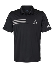 Load image into Gallery viewer, Albert Gallatin Adidas 3-Stripes Chest Polo
