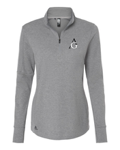 Load image into Gallery viewer, Albert Gallatin Adidas Women's 3 Stripes Quarter Zip Sweater