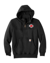 Load image into Gallery viewer, Jay D Enterprises - Carhartt Rain Defender Paxton Heavyweight Hooded Zip Mock Sweatshirt