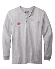 Load image into Gallery viewer, Jay D Enterprises - Carhartt Long Sleeve Henley T-Shirt
