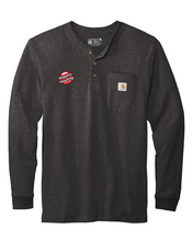 Load image into Gallery viewer, Higgins Hauling - Carhartt Long Sleeve Henley T-Shirt
