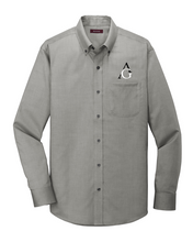 Load image into Gallery viewer, Albert Gallatin Red House Pinpoint Oxford Non-Iron Shirt