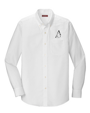 Load image into Gallery viewer, Albert Gallatin Red House Pinpoint Oxford Non-Iron Shirt
