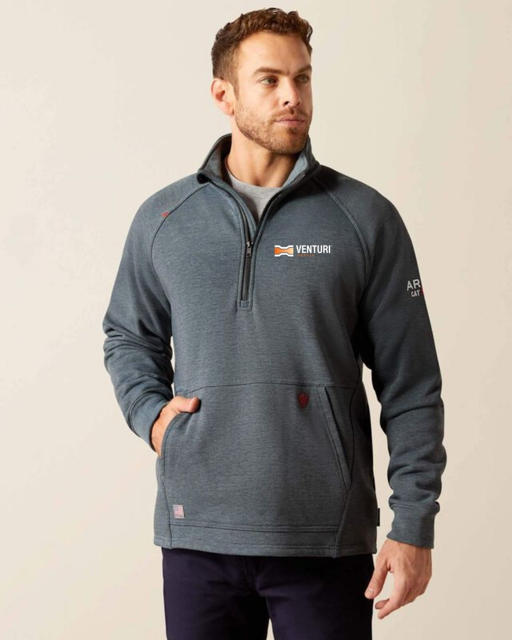 Venturi Supply - Ariat FR Primo Fleece 2.0 1/4 Zip Sweater