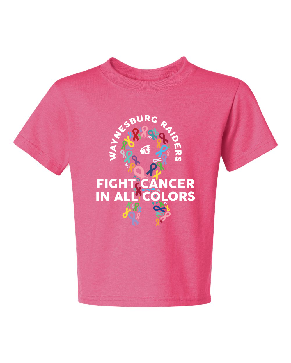 Fight Cancer In All Colors - Jerzees Dri-Power Youth T-Shirt