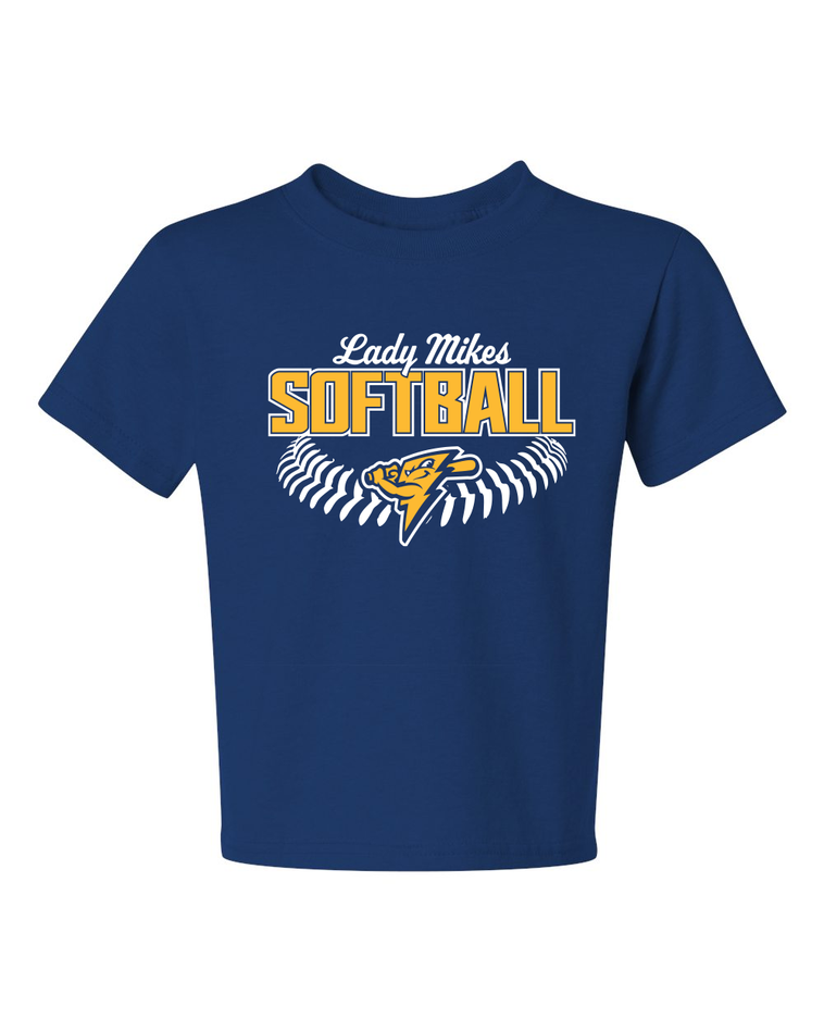 Mikes Softball - Jerzees Dri-Power Youth 50/50 T-Shirt