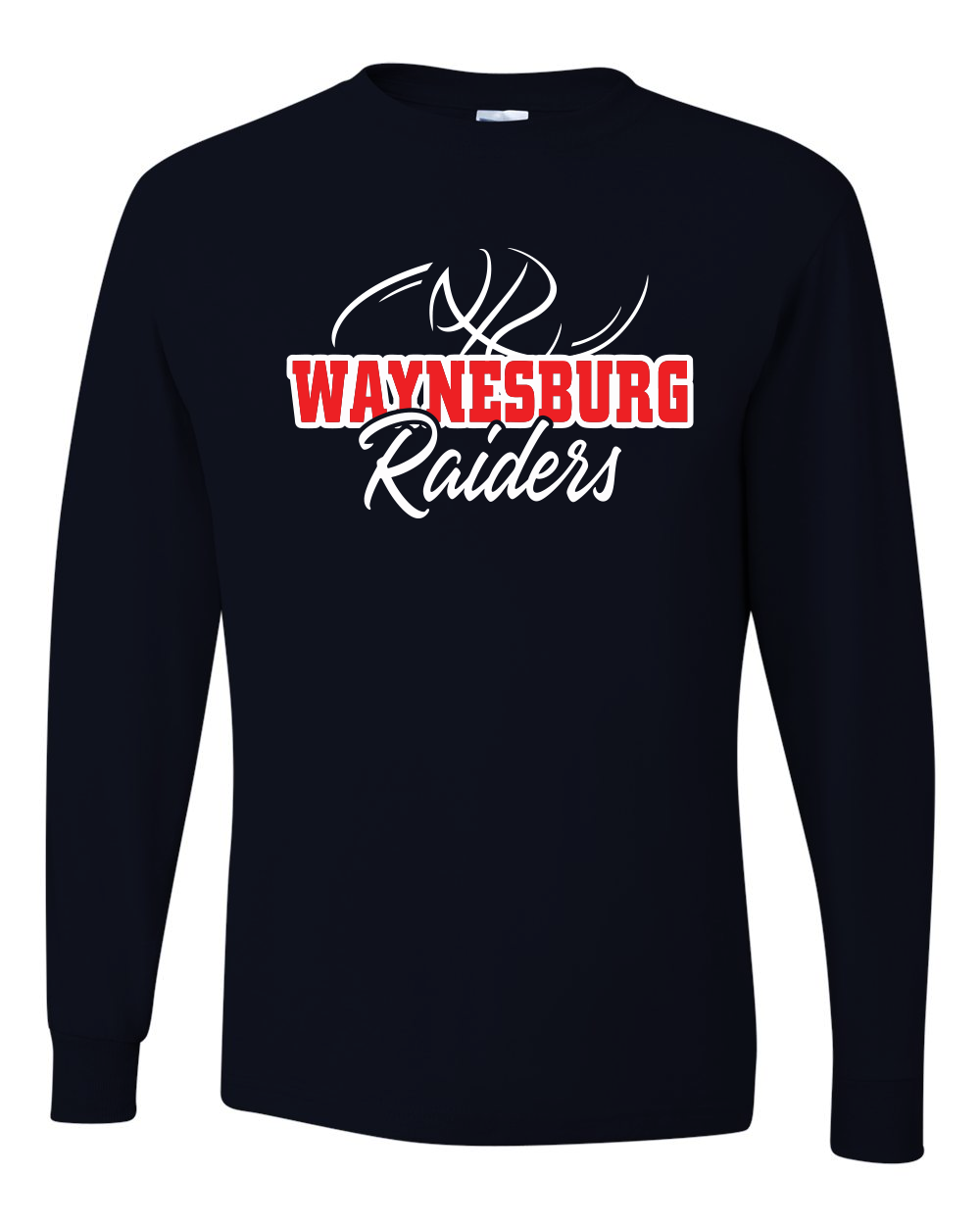 Raiders Girls Basketball - Jerzees Dri-Power Long Sleeve 50/50 T-Shirt