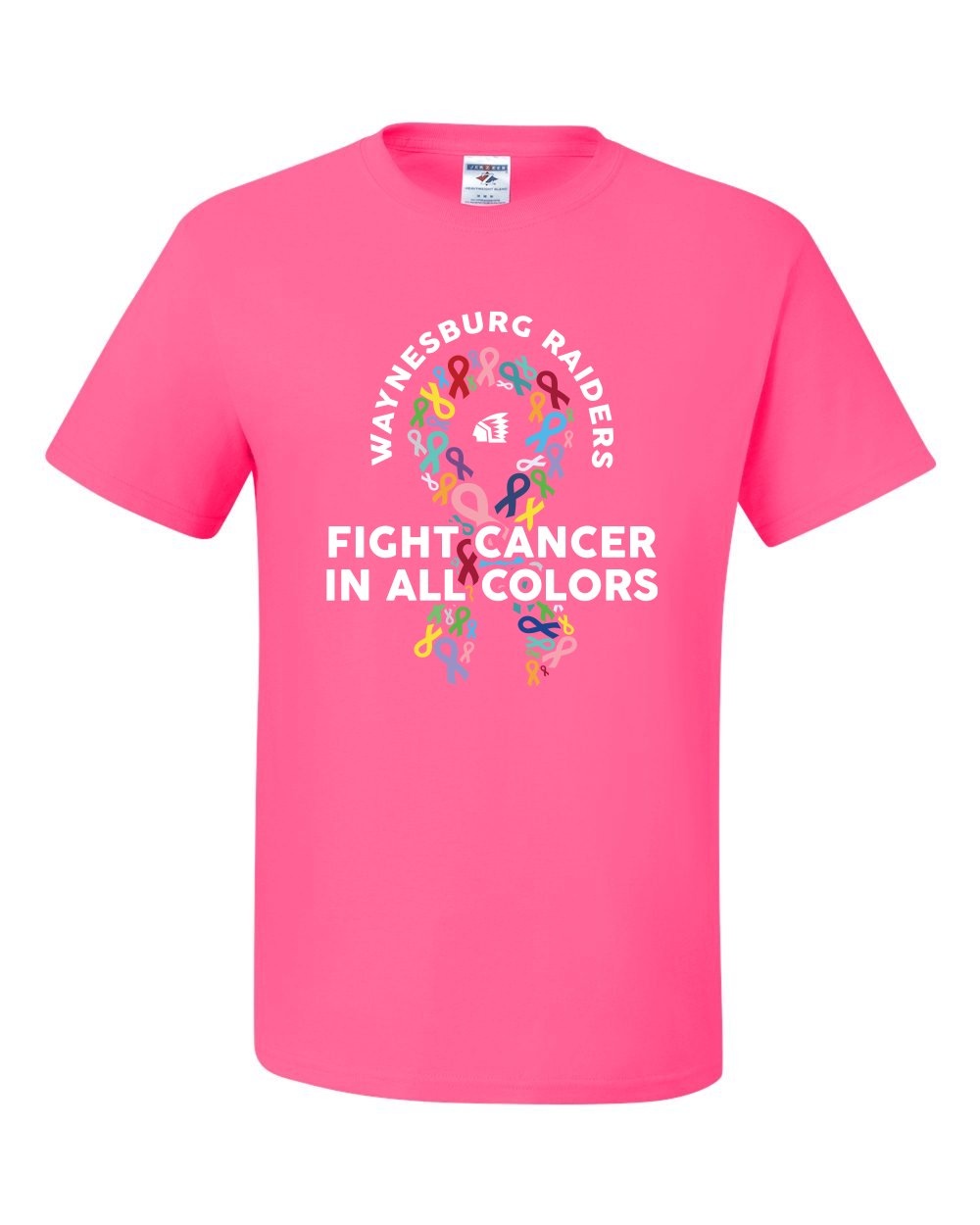 Fight Cancer In All Colors - Jerzees Dri-Power T-Shirt