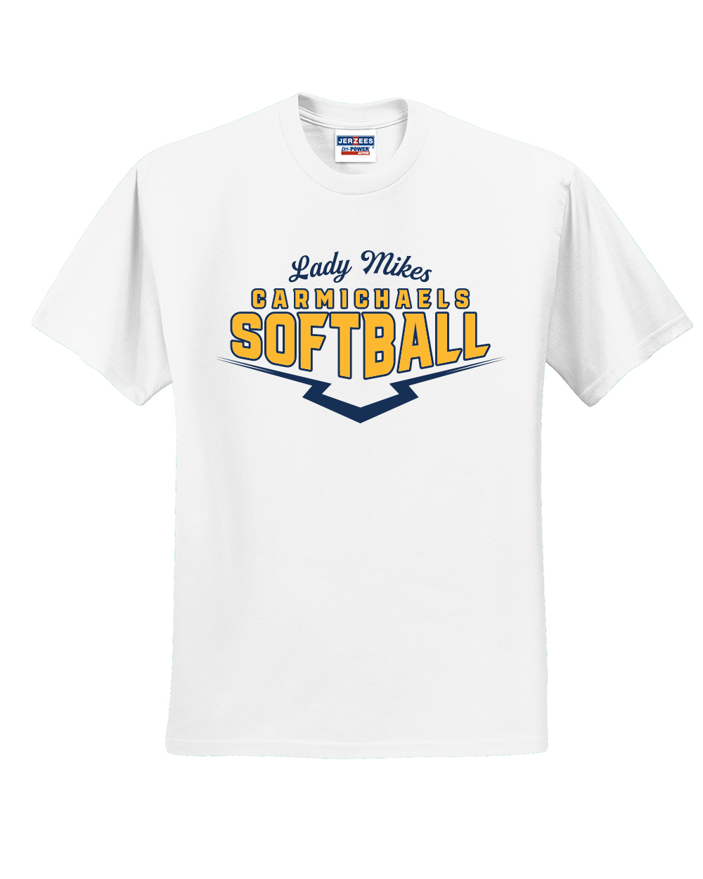 Carmichaels Softball - Jerzees Dri-Power 50/50 T-Shirt