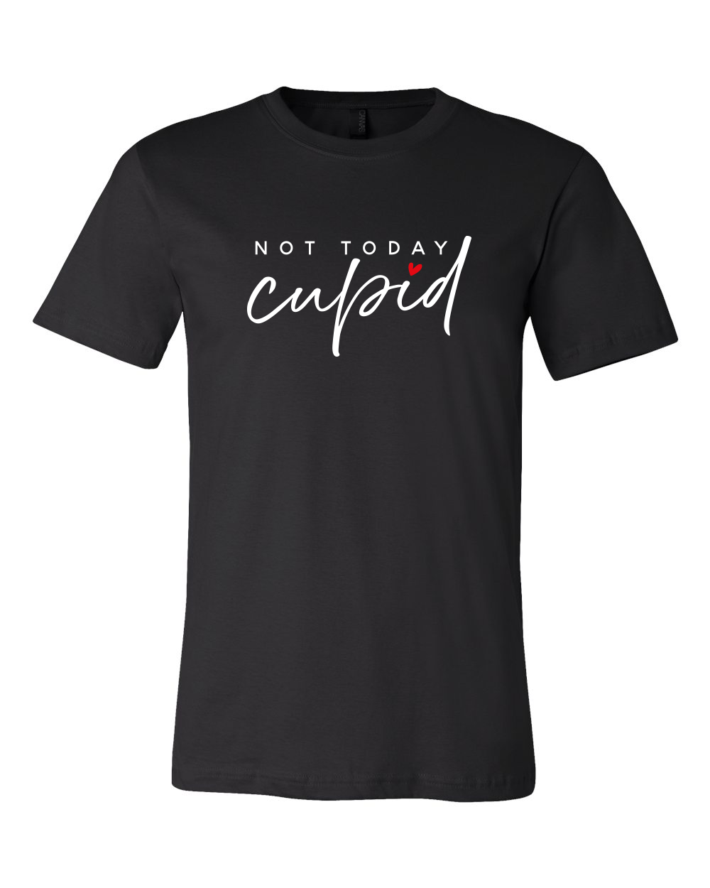 Not Today Cupid - BELLA + CANVAS Jersey Tee *Soft Style*