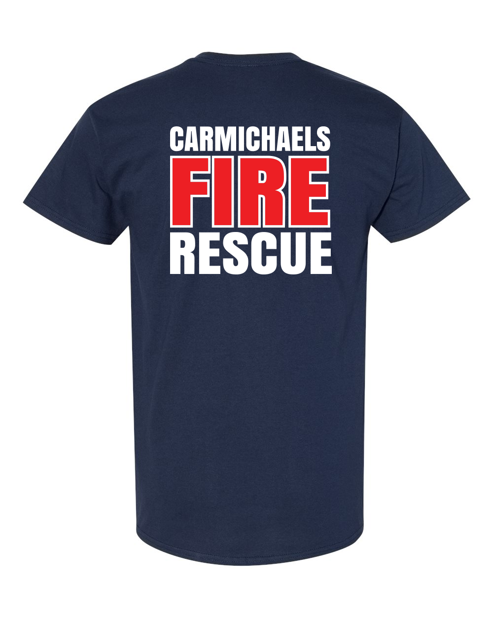 Carmichaels Fire - Gildan Heavy Cotton T-Shirt