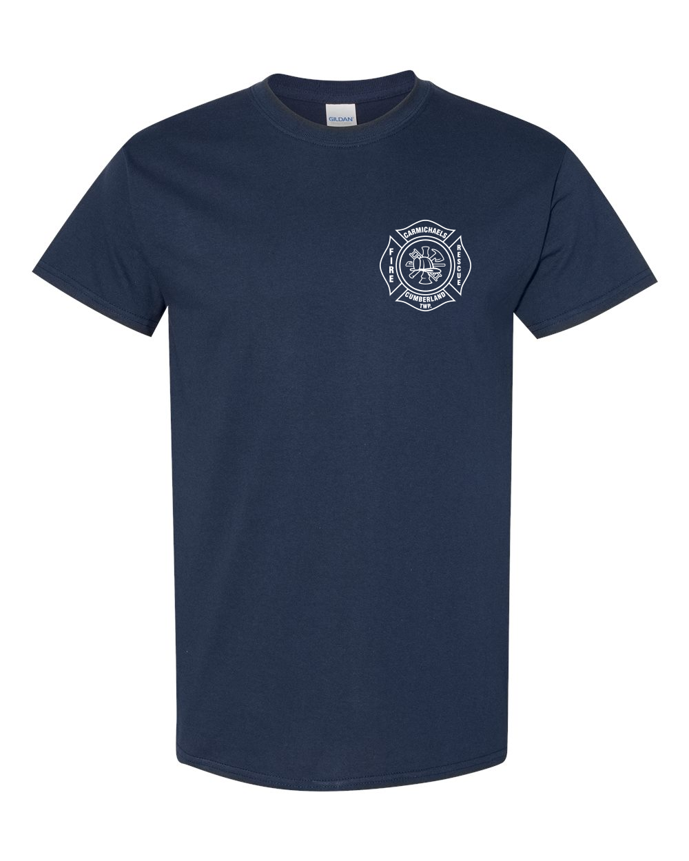 Carmichaels Fire - Gildan Heavy Cotton T-Shirt