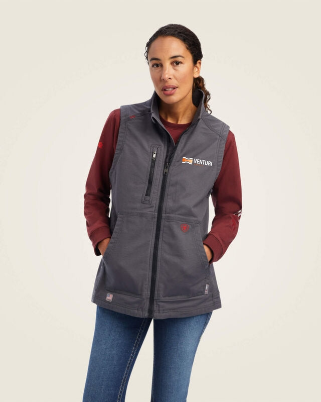 Venturi Supply - Ariat Women's FR DuraLight Stretch Canvas Vest