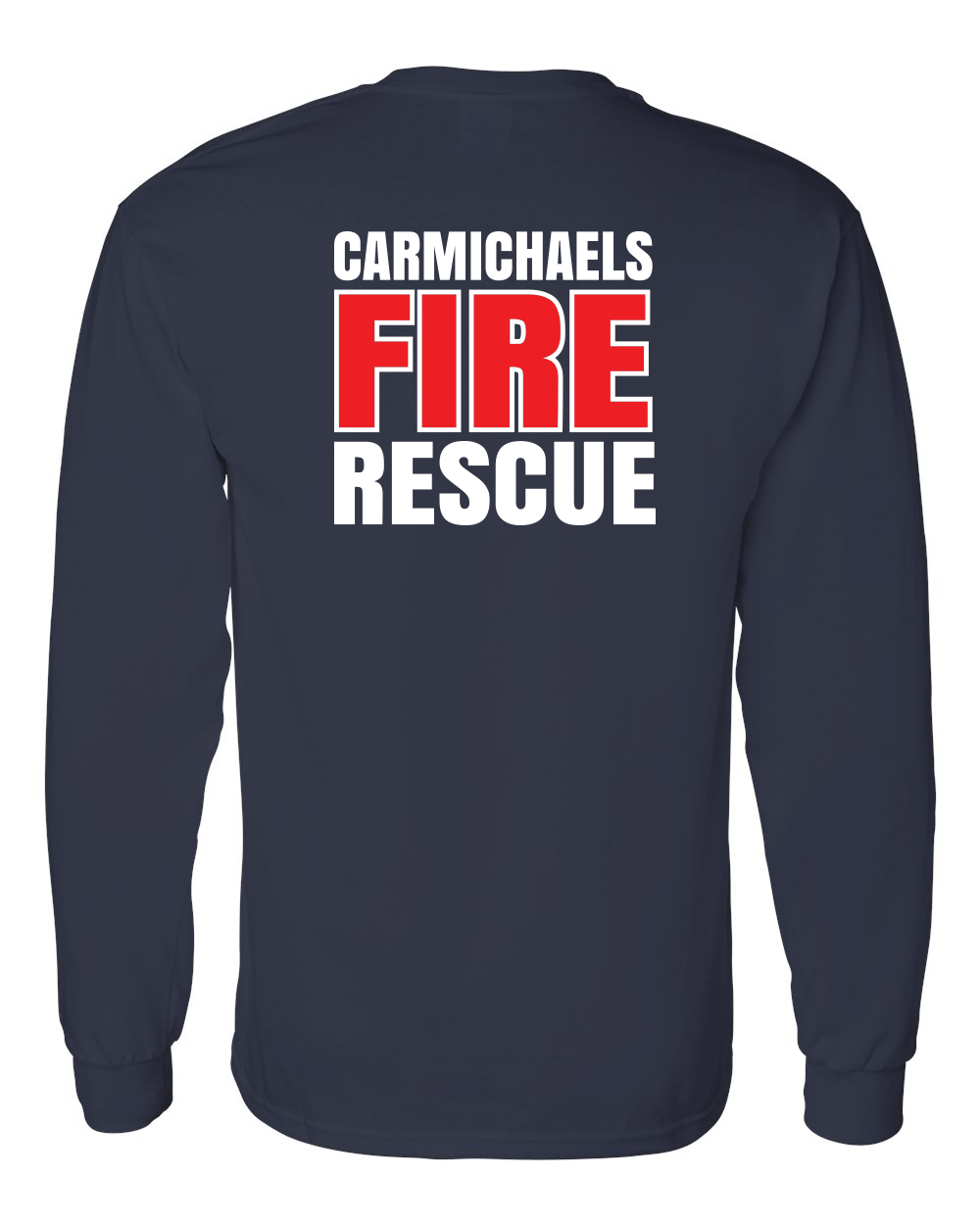 Carmichaels Fire - Heavy Cotton Long Sleeve T-Shirt