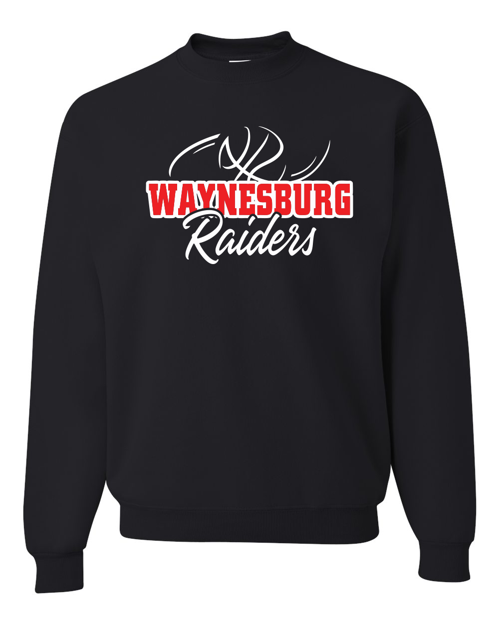 Raiders Girls Basketball - Jerzees NuBlend Crewneck Sweatshirt