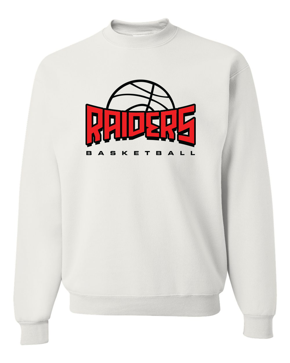 Waynesburg Girls Basketball - Jerzees NuBlend Crewneck Sweatshirt