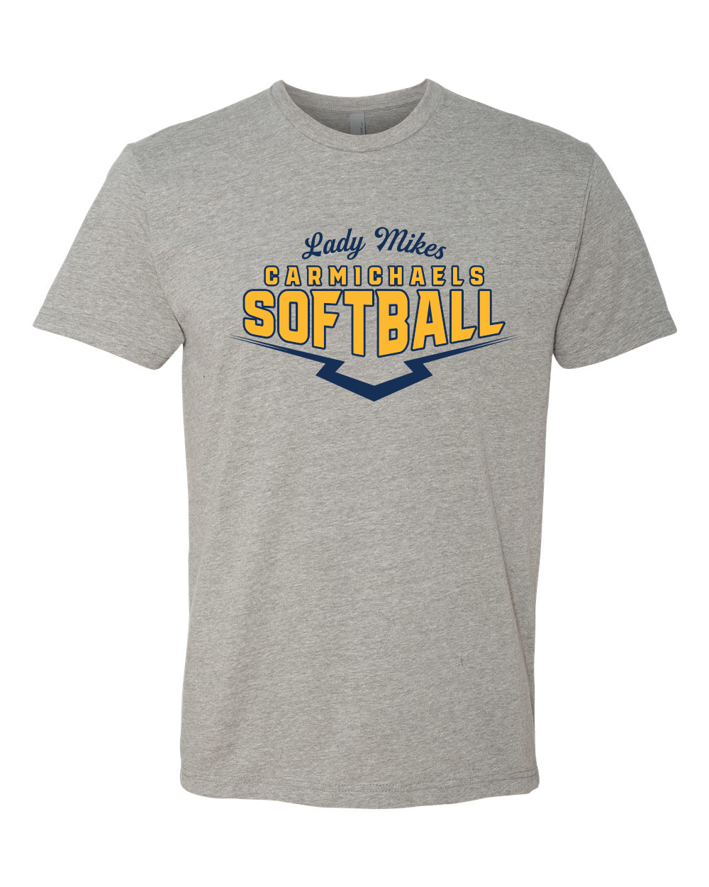 Carmichaels Softball - Next Level Unisex CVC T-Shirt *Soft Style*