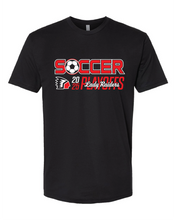 Load image into Gallery viewer, Lady Raiders Soccer Playoffs - Next Level Unisex CVC Short Sleeve Crew

