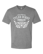 Load image into Gallery viewer, Tyler Durst Memorial Ride - Next Level Unisex CVC Tee
