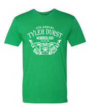 Load image into Gallery viewer, Tyler Durst Memorial Ride - Next Level Unisex CVC Tee
