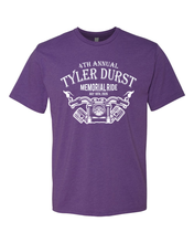 Load image into Gallery viewer, Tyler Durst Memorial Ride - Next Level Unisex CVC Tee
