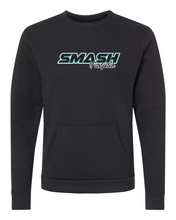 Load image into Gallery viewer, SMASH - Next Level Unisex Santa Cruz Pocket Crewneck Sweatshirt
