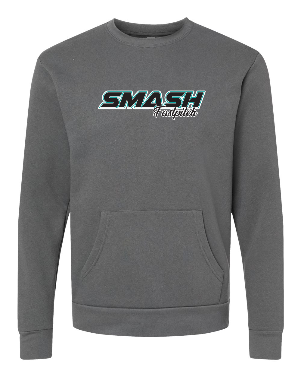 SMASH - Next Level Unisex Santa Cruz Pocket Crewneck Sweatshirt