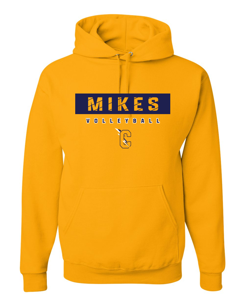 Carmichaels Volleyball - Jerzees NuBlend Hooded Sweatshirt