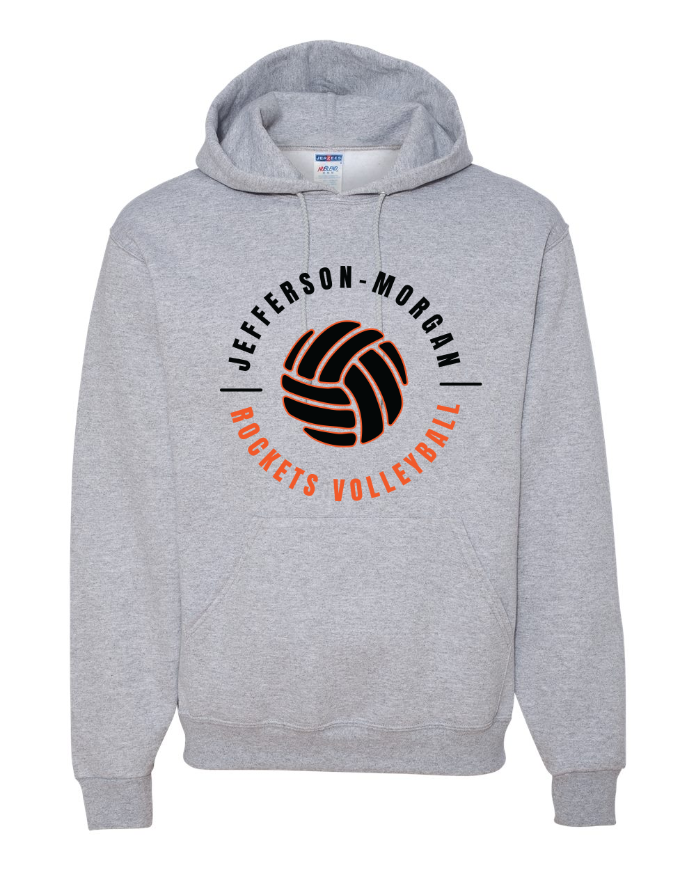 JM Volleyball - Jerzees NuBlend Hooded Sweatshirt