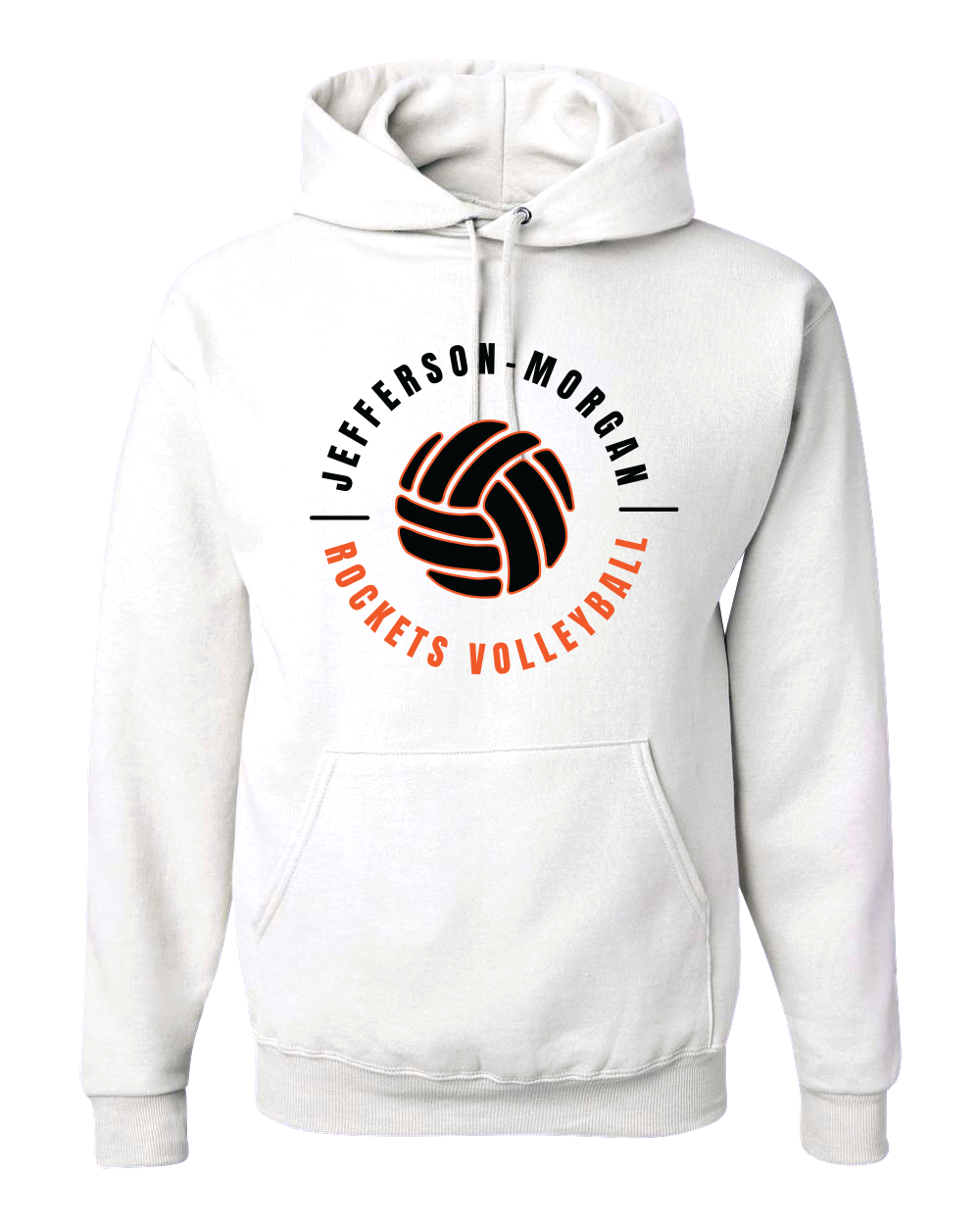 JM Volleyball - Jerzees NuBlend Hooded Sweatshirt