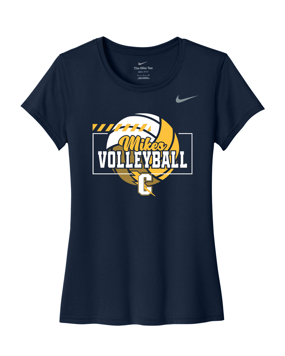 Mikes Volleyball - Nike Women's Team rLegend Tee